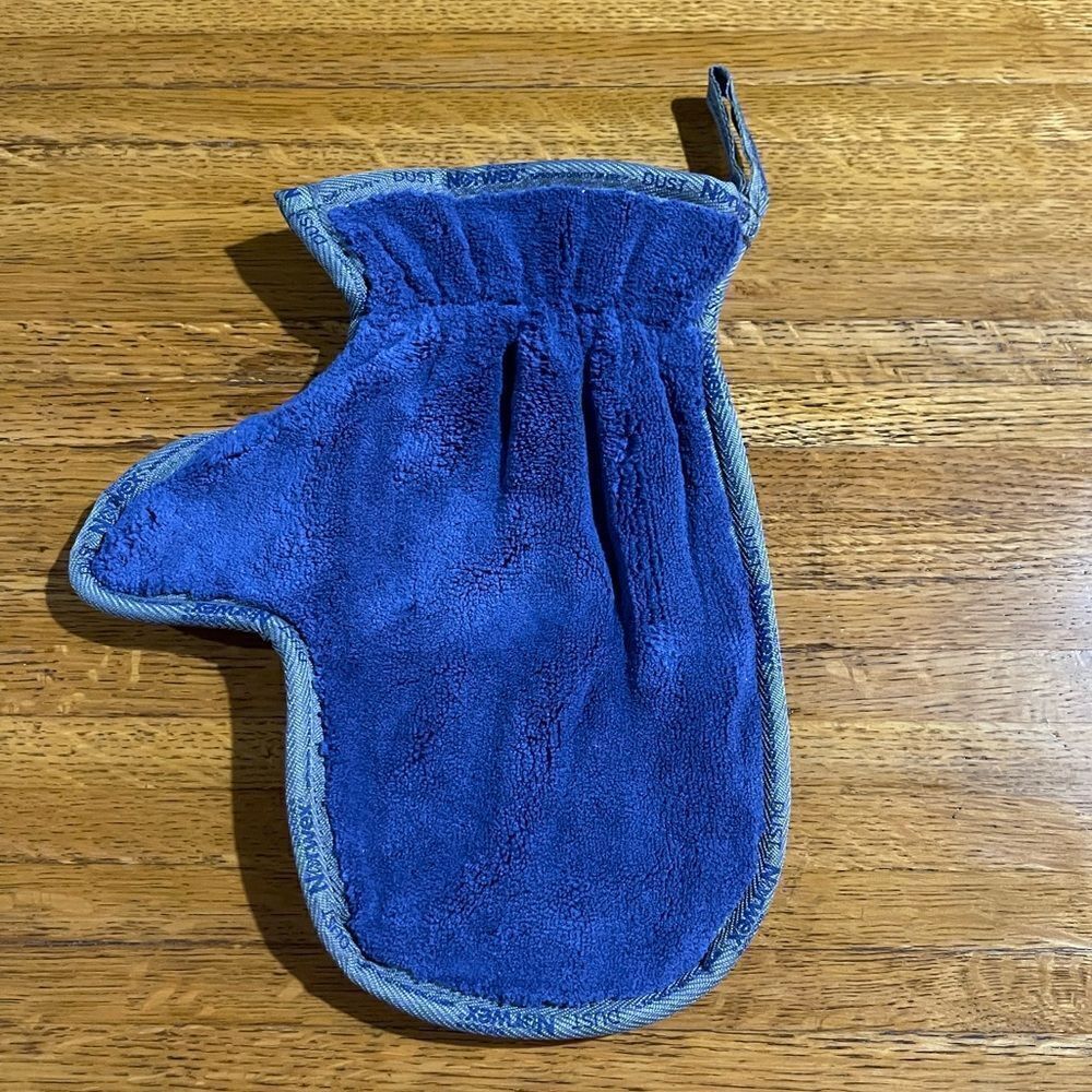 Norwex Dusting Mitt LE Dark Blue NWOT